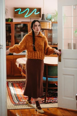 Image of Lynden Mohair Sweater (Limited Colourway)
