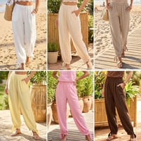 Louise - Tie Bottom Trousers 