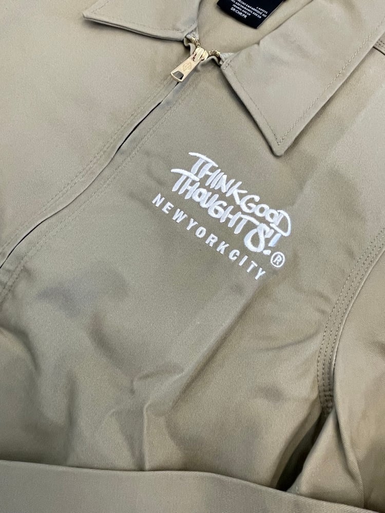 Image of Original Logo Dickies Work Jacket - Khaki