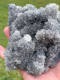 Image 14 of Quartz With UV Calcite & Green Fluorite Specimen #1842