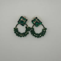 Image 3 of Beaded diamond earring