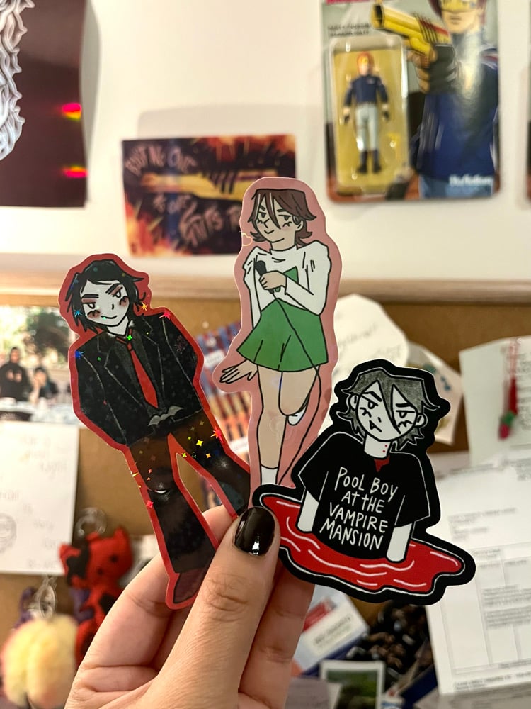 GERALD STICKERS (NEW VERSION)