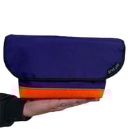 Image 1 of Purple & Orange X-Pac® Crossbody Handlebar Bag