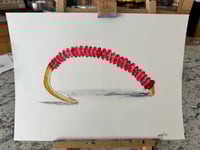 Atomic Worm Custom Painting 