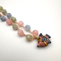 Image 1 of Morganite Fish Car Charm