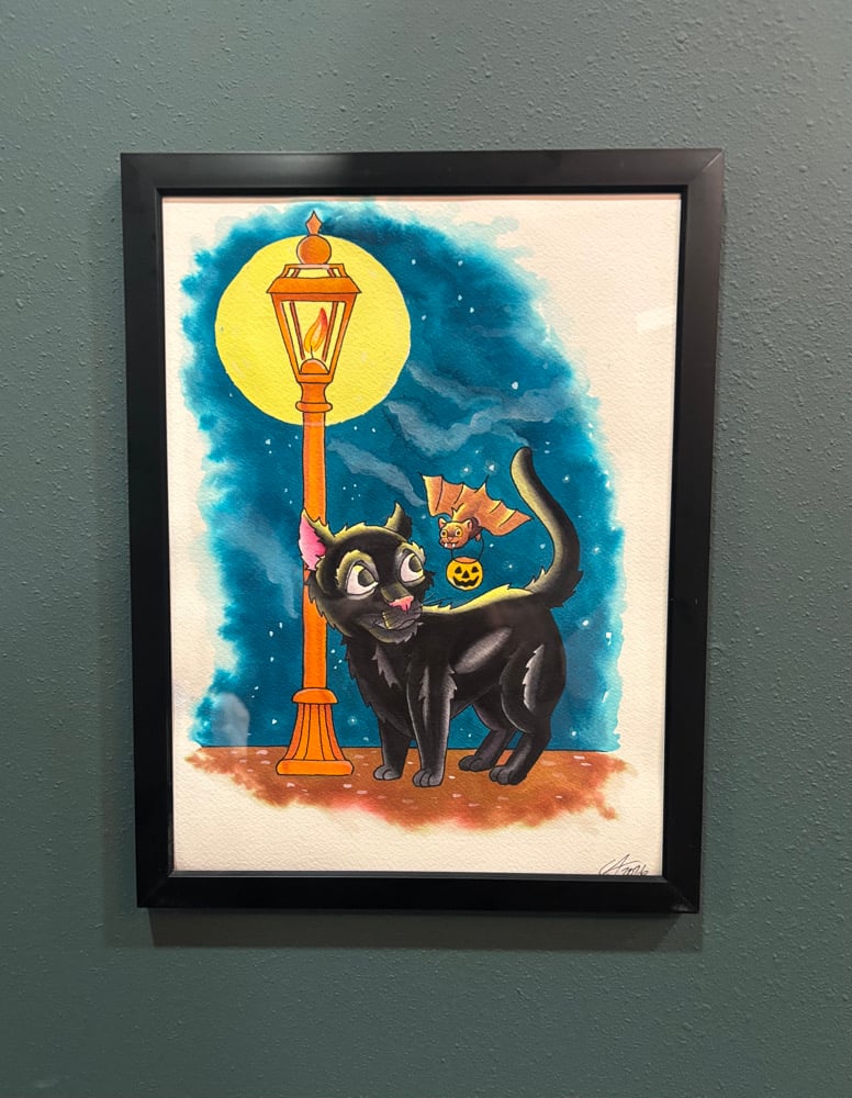 Image of Shadow makes a friend