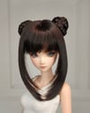 Natural Black Space Buns