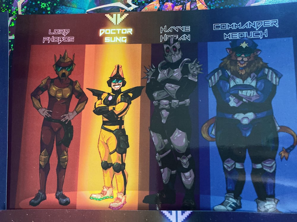 Image of TWRP Choose Your Character Cards (All 4)