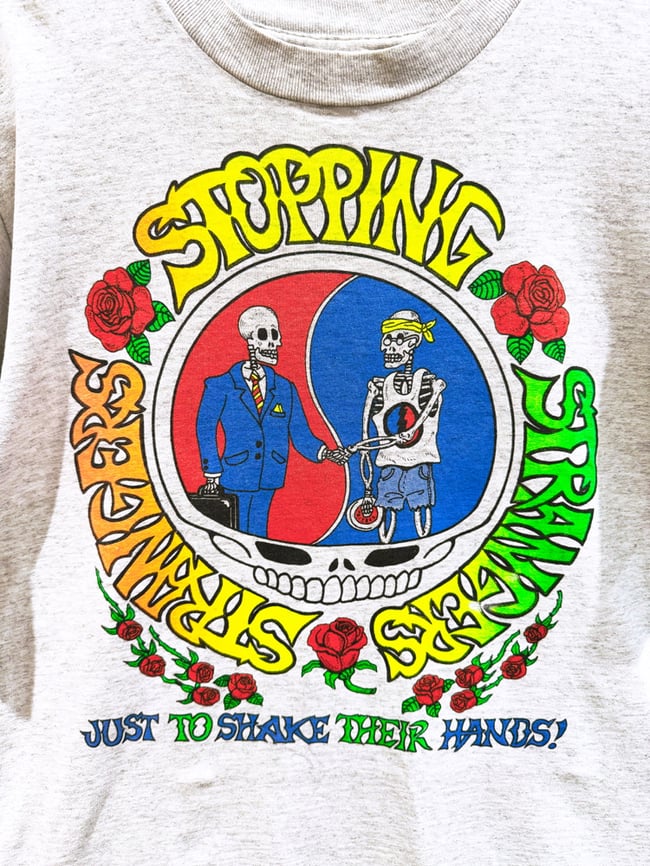 Grateful Dead 1993 Summer Tour ‘Strangers’ Lot T-Shirt - 