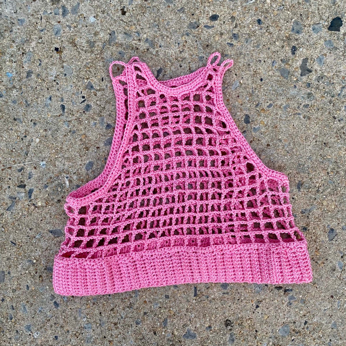 What A Catch Crochet Top