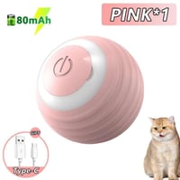 Image 13 of Smart Dog Toy Ball Electronic Interactive Pet Toy Ball USB Automatic Bouncing Rolling Toy Ball With 