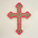 Image of Cosmic Cross Hot Pink/Aqua