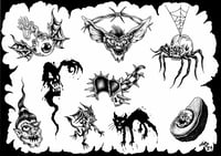 Image 2 of Halloween flash sheets 