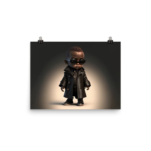 Image of Marvel Babies - Nick Fury | Photo paper poster