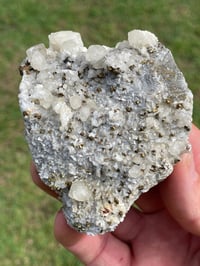 Image 1 of Calcite With Chalcopyrite Flakes Specimen #1911
