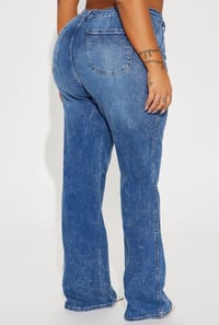 Image 4 of Made My Point Flare Jeans