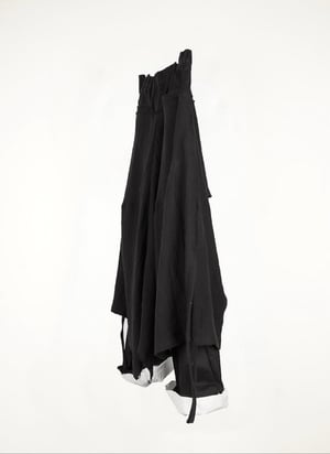 Image of ÆNRMÒUS - Double Layers Alterations Pants (Black)