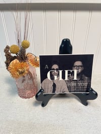 Image 1 of Tintype portrait session gift certificate: 4x5”