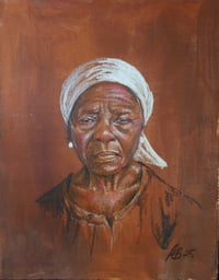 Saturday morning Sketch White scarf