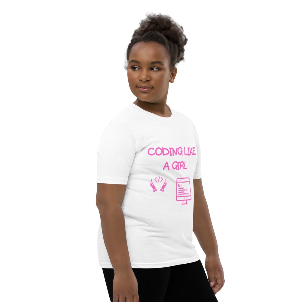 Image of Youth Coding Like a Girl Tshirt
