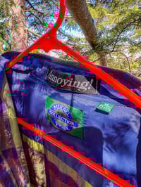 Image 2 of Custom vintage screen print flannel