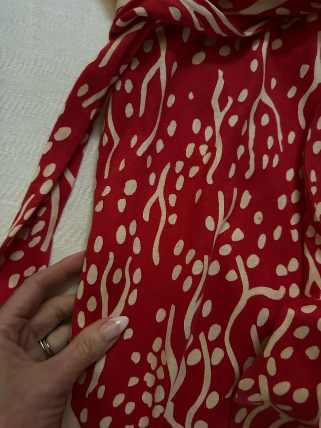 70s Diane von Furstenberg jersey wrap dress