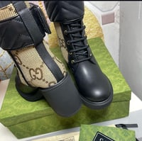 Image 4 of BIG FRAME BLACK BOOTS