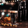 Momento Mori Toile Shaker pint glass