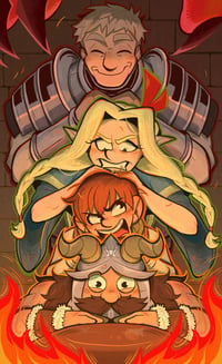 Image 1 of DUNGEON MESHI print