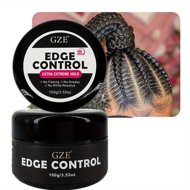 GZE Edge Control Frizz Control, Slick Styling, Flyaways, Wigs and Styling Edge Control, Hair Finishi
