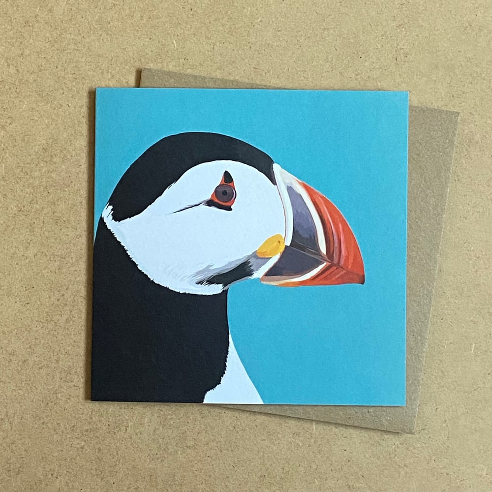 Image of Puffin Greetings Card
