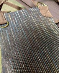 Image 3 of Large Zippertop Tapestry Bell Bag