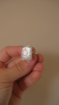 Image 1 of Chunky Abalone Ring