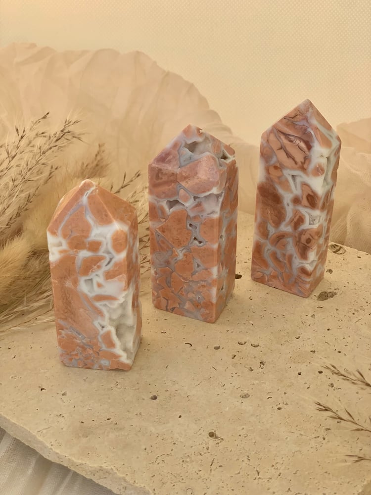 Image of Pink Agate Towers sml