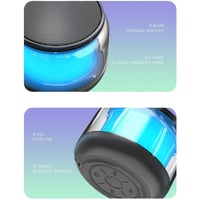 Image 4 of RGB Bluetooth Speaker with Night Light & Wireless Charger