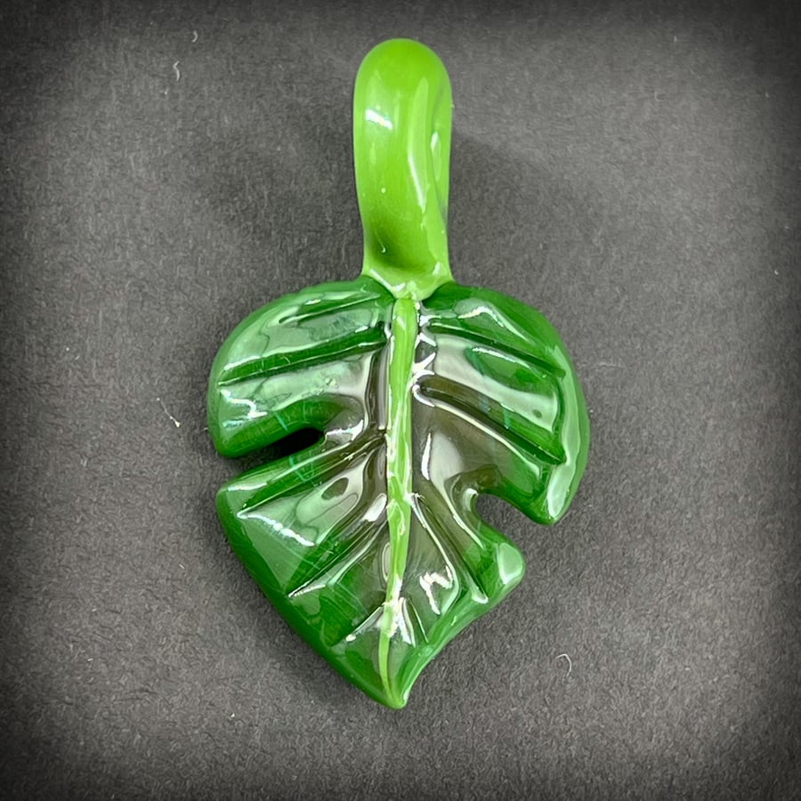 Image of Mini Monstera Leaf Pendant