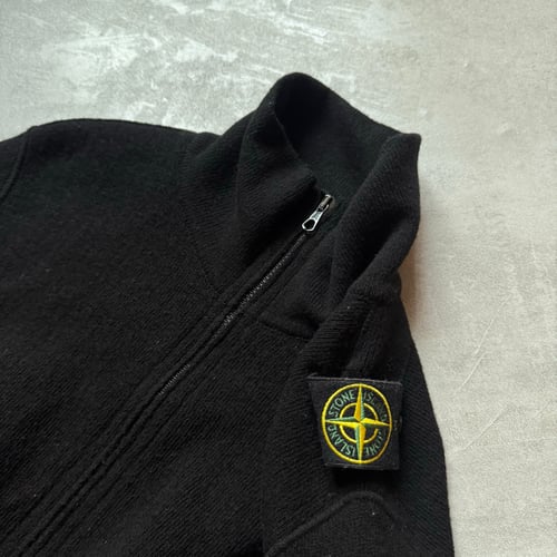 Image of AW 2006 Stone Island Wool Zip Up, size large
