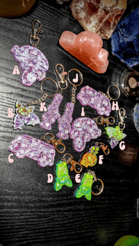 Image 1 of Hand Crafted Keychains 