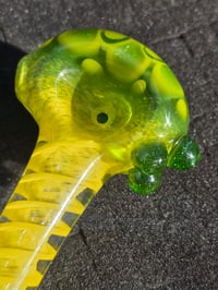 Image 4 of Yellow And Green Roswell Dotstack Pipe