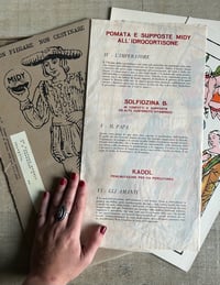 Image 4 of La Papesse. Grande carte du tarot de Marseille, 1963, 37x20cm, vintage italien