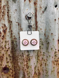 'Ella' 12mm ~ Button Studs 