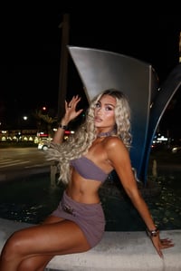 Image 4 of 2 piece purple set 
