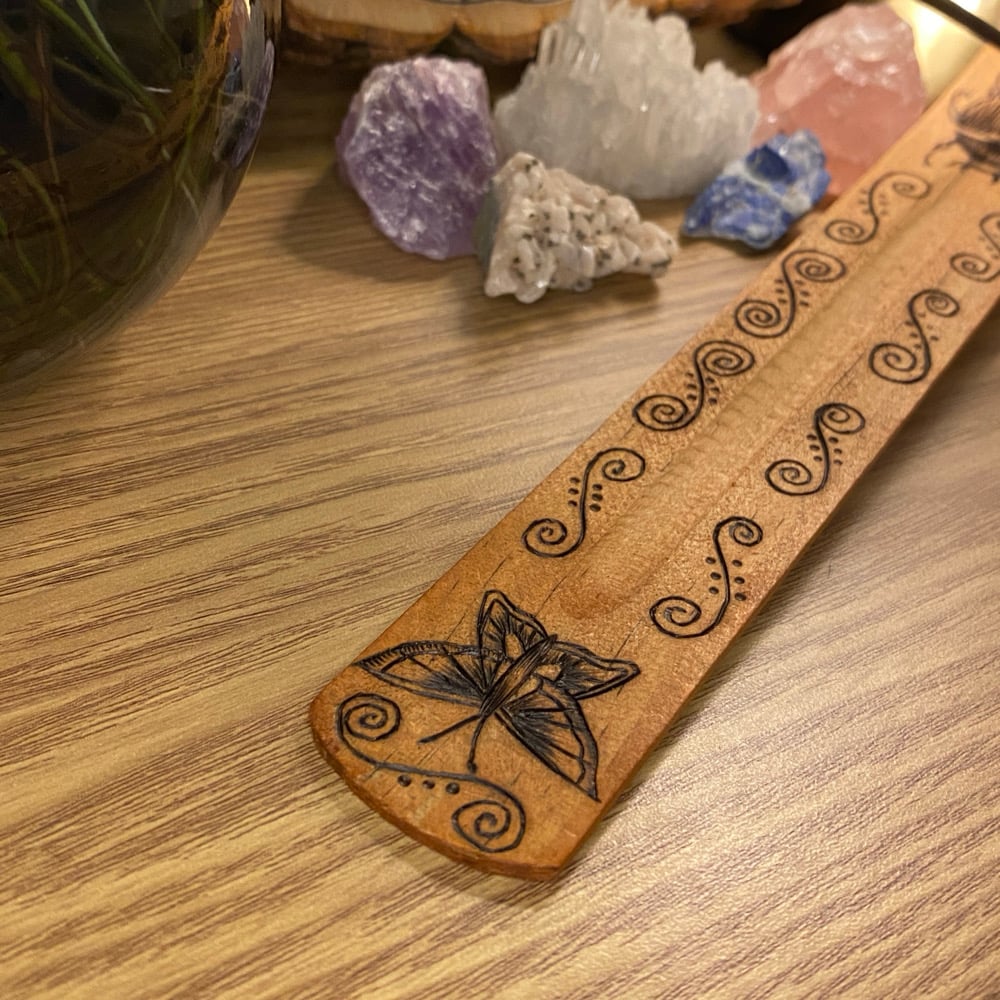 Image of Butterfly Beetle Incense Holder