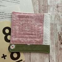 Image 3 of “Garden Party” Scrappy Quilted Coaster