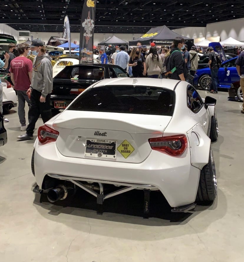 2013-2020 Frs/Brz/86 Rear Bash Bar (MADE TO ORDER) | Lonzo Werks