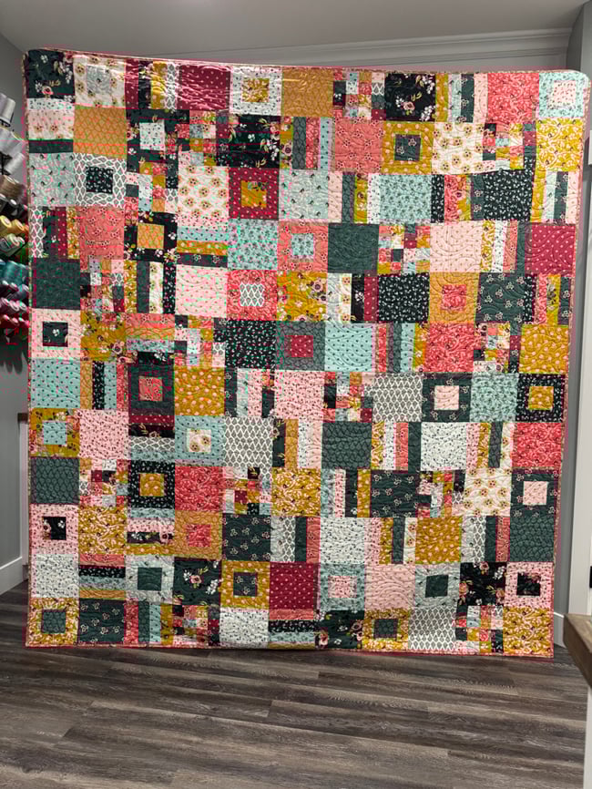 Birds & Roses Strips and Squares