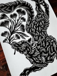 Image 4 of A2 Fox Print