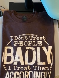 I Don’t Treat People 