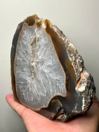 Image 3 of Polished Agate With Natural Cavity | Brazil #2862