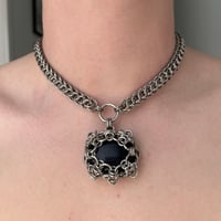 Image 5 of A Blue Stone of Gold Necklace